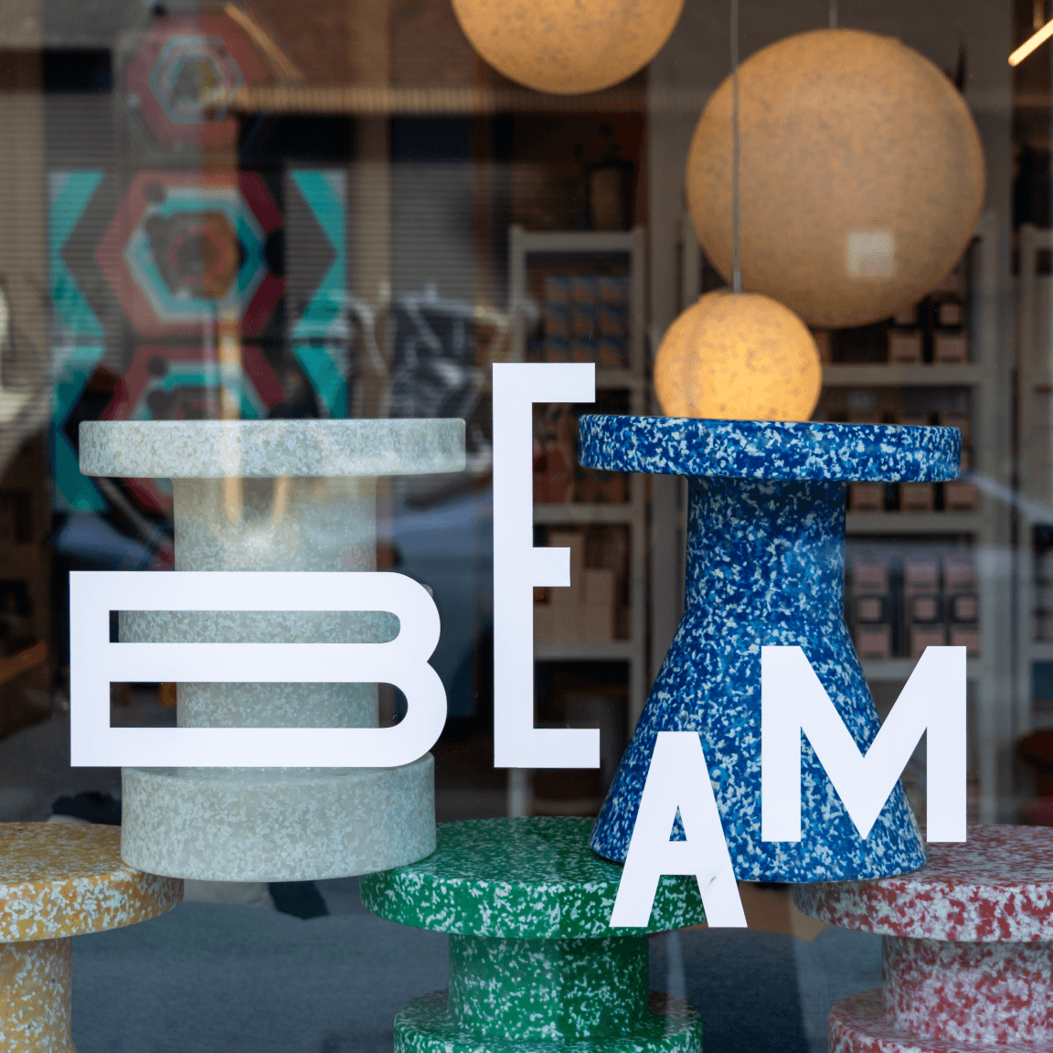 Beam storefront - Design in Williamsburg, Brooklyn