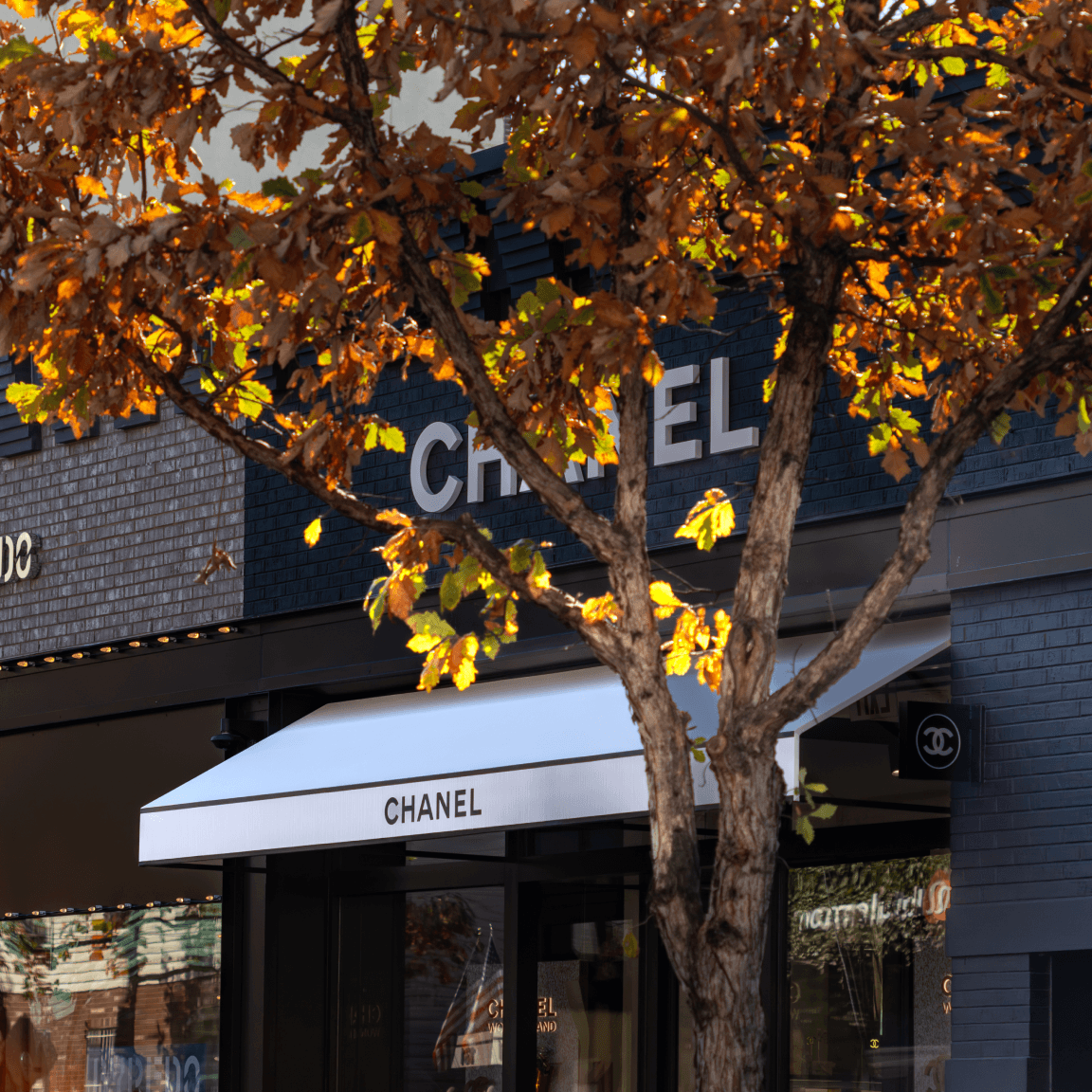 Chanel storefront in - Fashion Williamsburg, Brooklyn