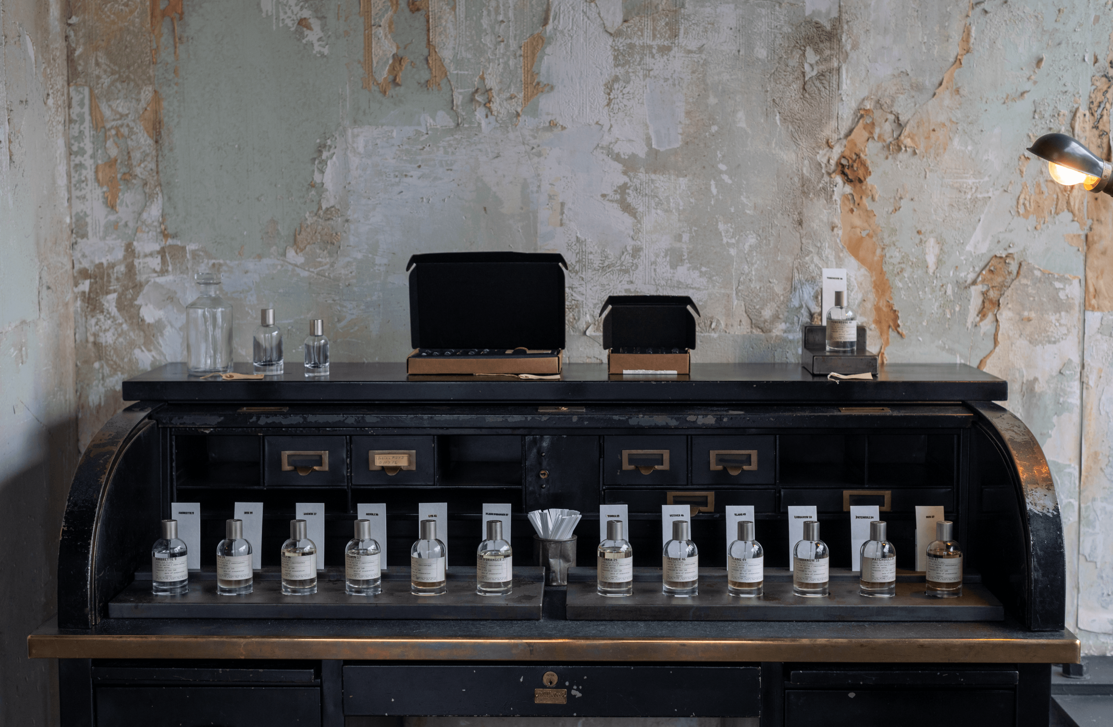 Perfume display - Fashion in Williamsburg, Brooklyn